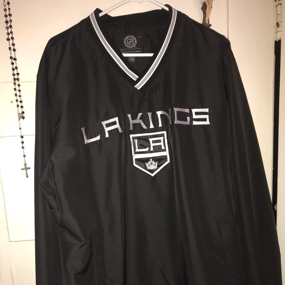 LA Kings Crewneck Windbreaker